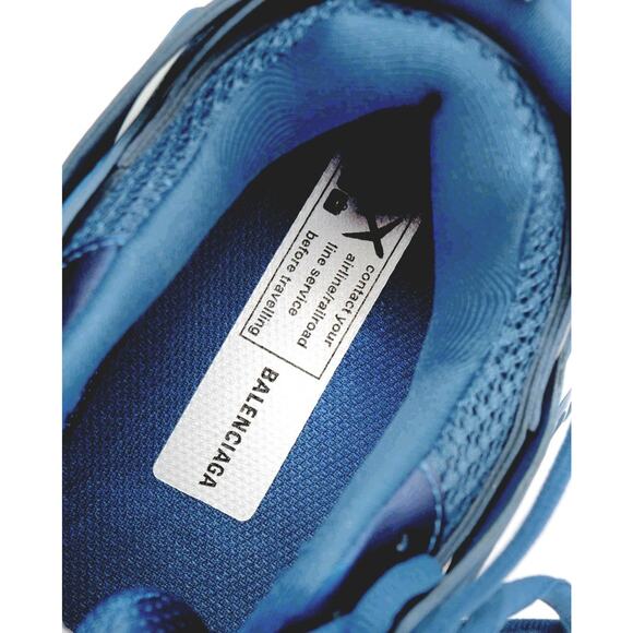 RRP$1042 BALENCIAGA Track Sneakers US7 UK6 EU40 Blue LED Monocolor main image 12